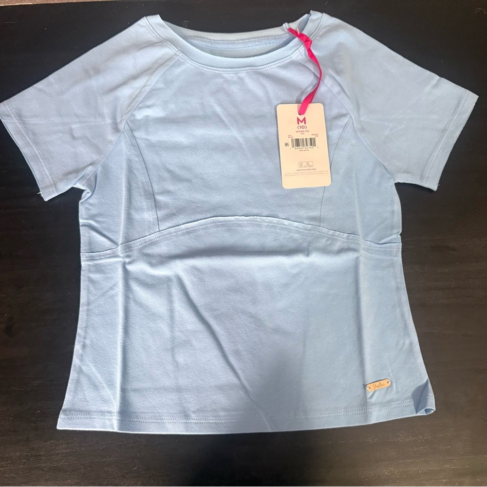 Justice Light Blue Short Sleeve Tee M (10) & L (12/14) available